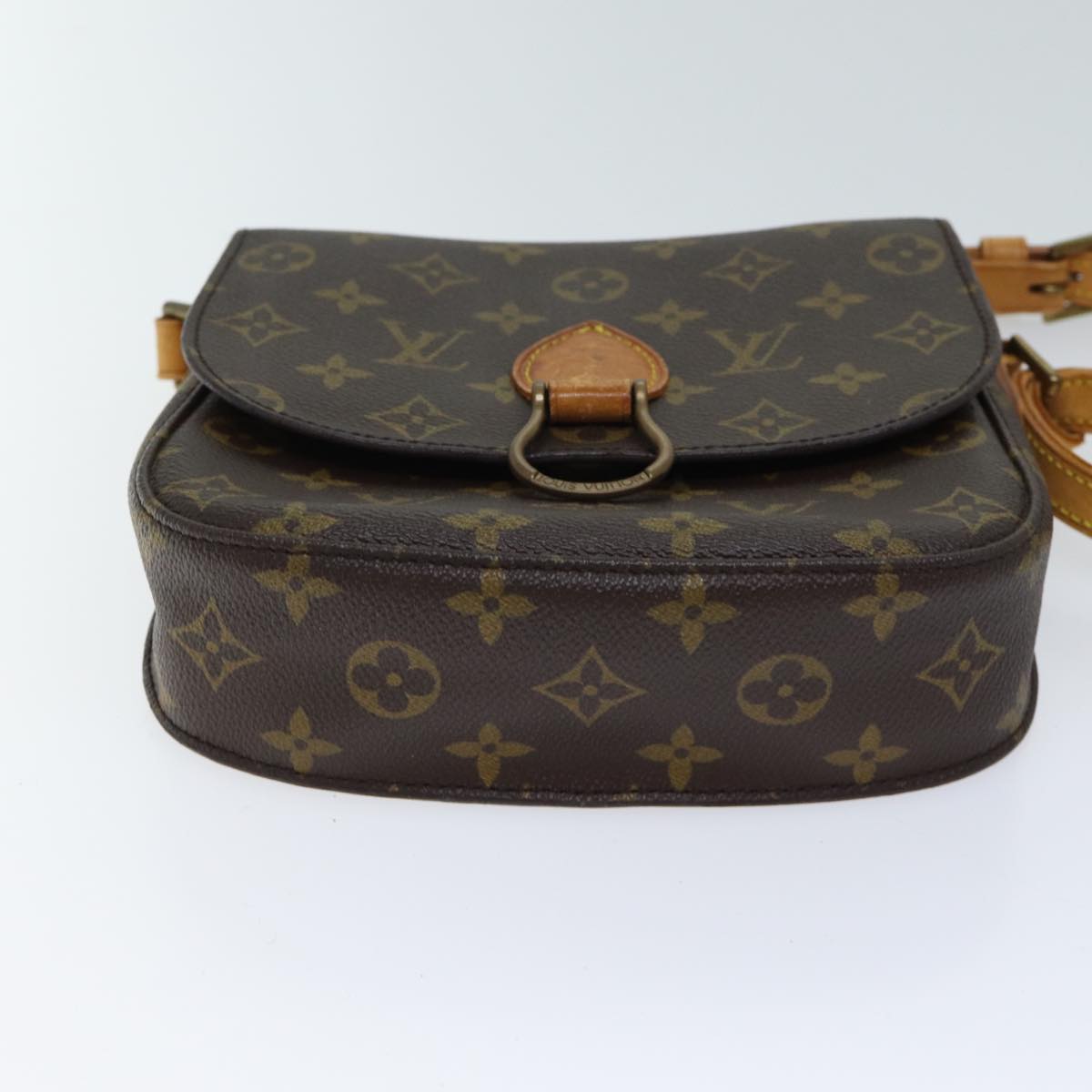 LOUIS VUITTON Monogram Saint Cloud MM Shoulder Bag M51243 LV bs13549