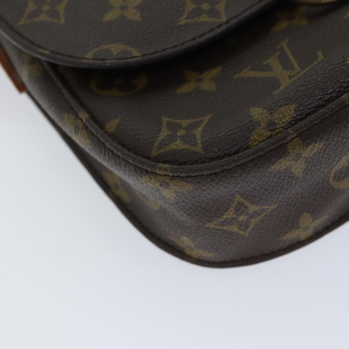 LOUIS VUITTON Monogram Saint Cloud MM Shoulder Bag M51243 LV bs13549