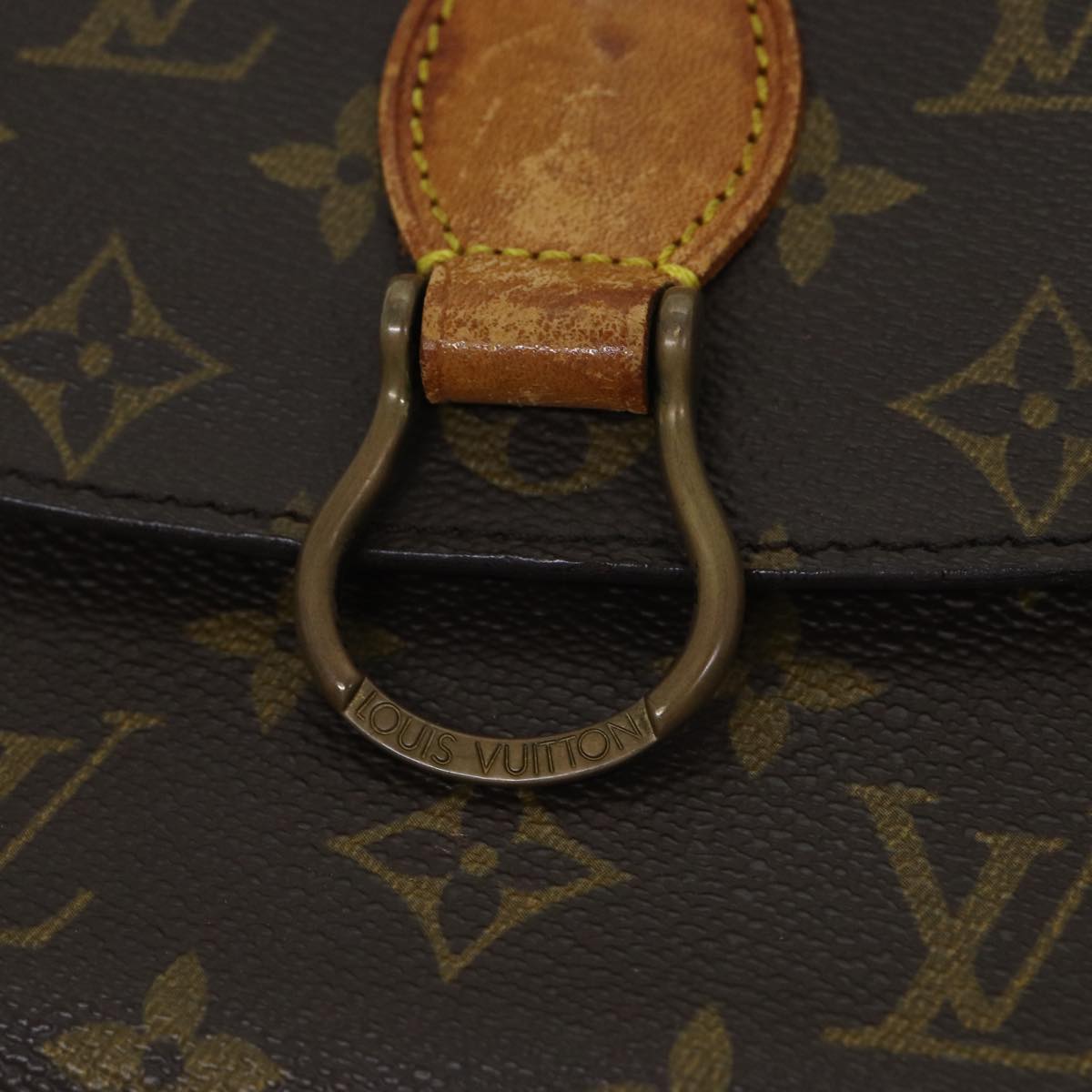 LOUIS VUITTON Monogram Saint Cloud MM Shoulder Bag M51243 LV bs13549