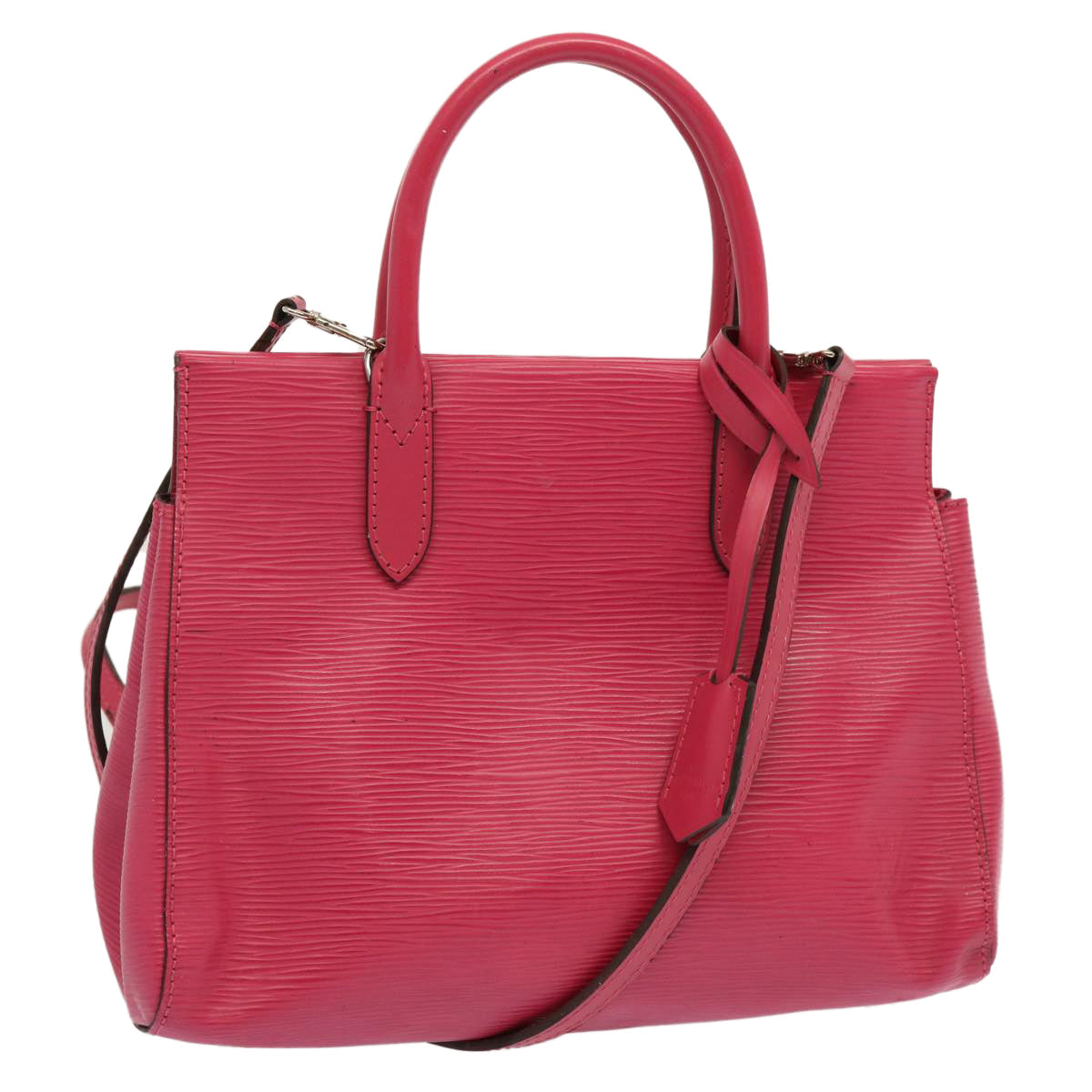 LOUIS VUITTON Epi Marley BB Hand Bag 2way Fuchsia M41378 LV bs13553