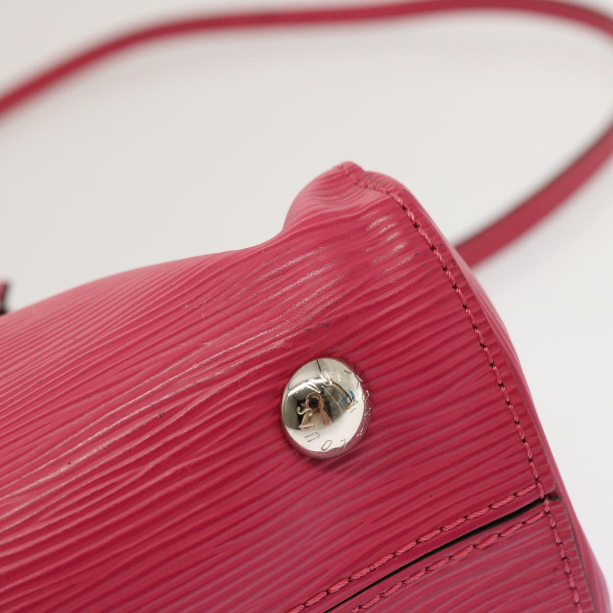 LOUIS VUITTON Epi Marley BB Hand Bag 2way Fuchsia M41378 LV bs13553