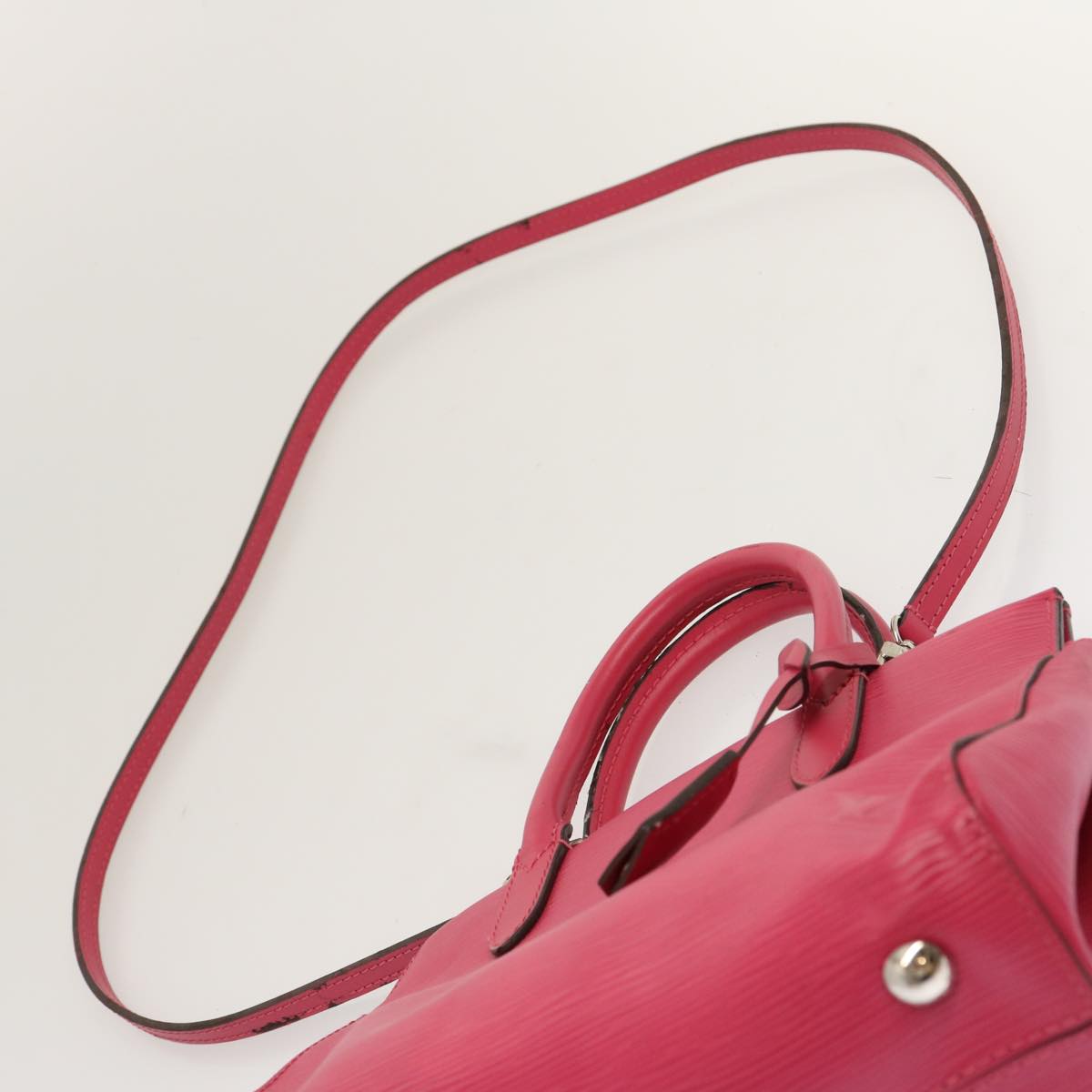 LOUIS VUITTON Epi Marley BB Hand Bag 2way Fuchsia M41378 LV bs13553