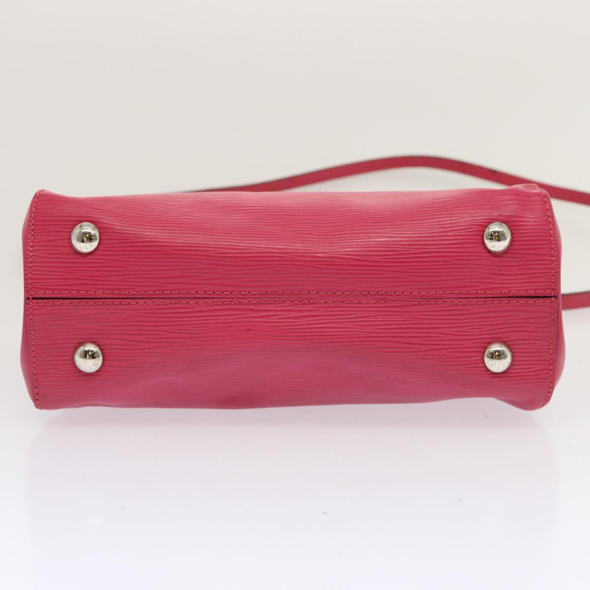 LOUIS VUITTON Epi Marley BB Hand Bag 2way Fuchsia M41378 LV bs13553