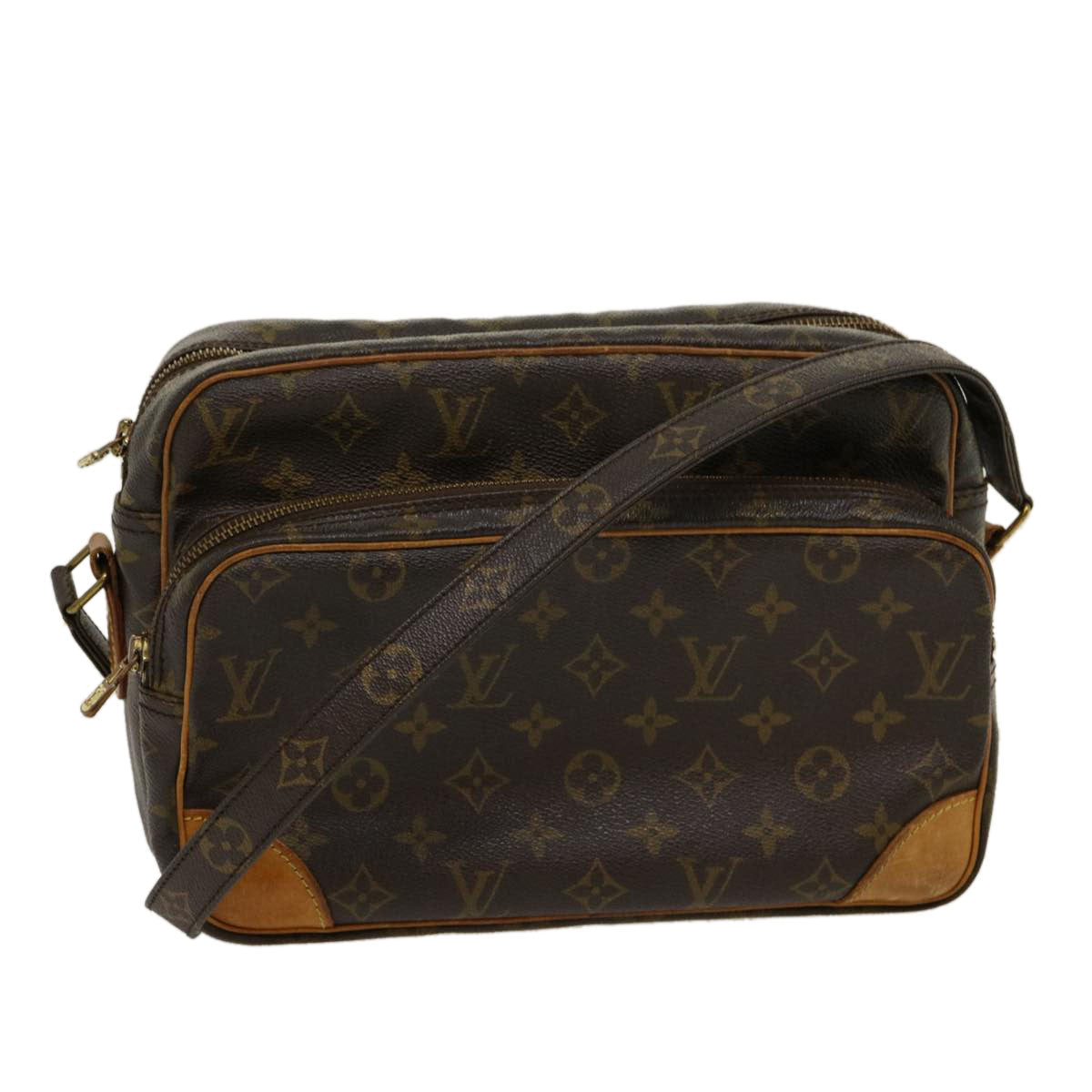 LOUIS VUITTON Monogram Nile Shoulder Bag M45244 LV bs1356