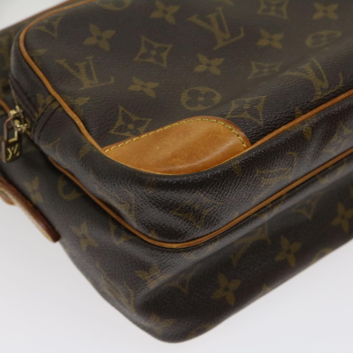 LOUIS VUITTON Monogram Nile Shoulder Bag M45244 LV bs1356