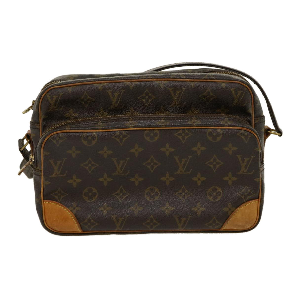 LOUIS VUITTON Monogram Nile Shoulder Bag M45244 LV bs1356