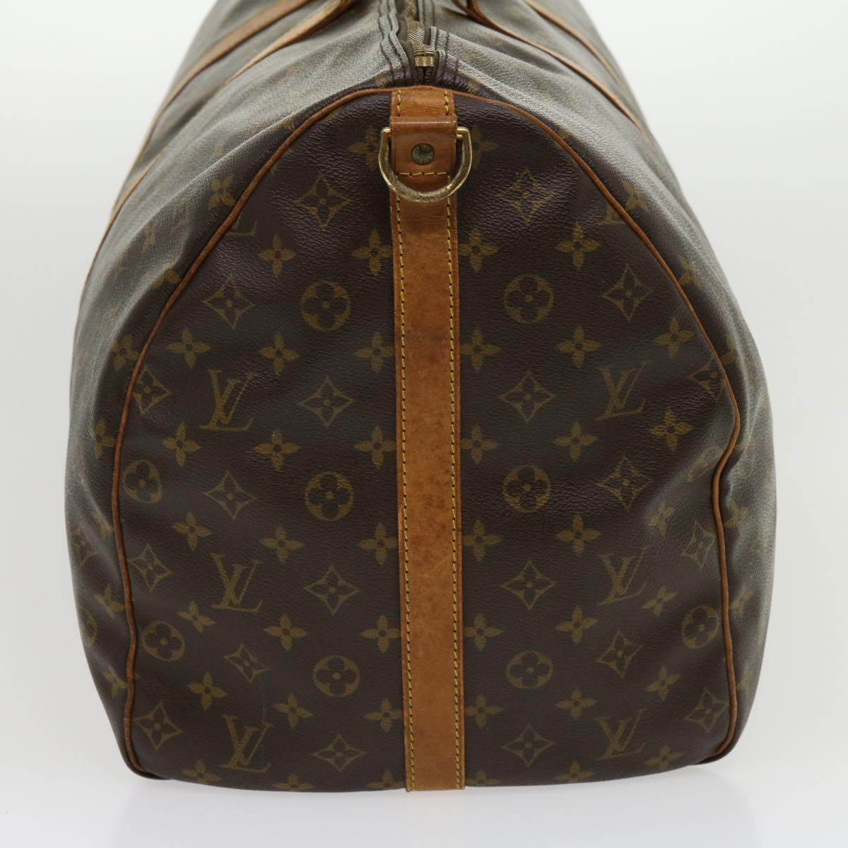 LOUIS VUITTON Monogram Keepall Bandouliere 60 Boston Bag M41412 LV bs1358