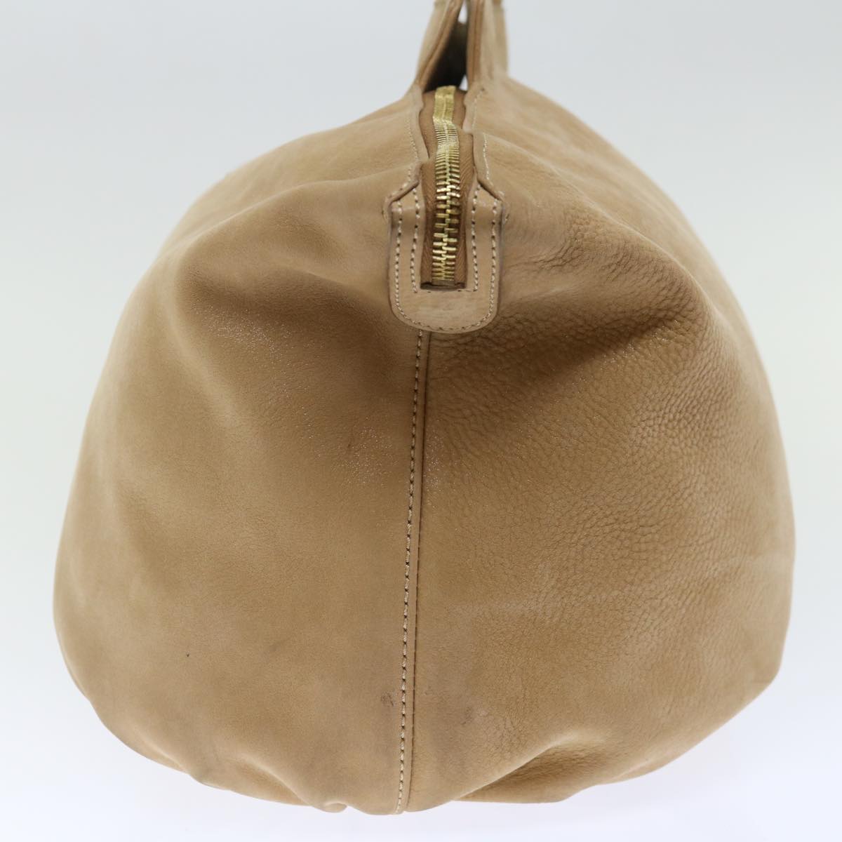 Luxury Fendi Shoulder Bag Leather Beigebs13601