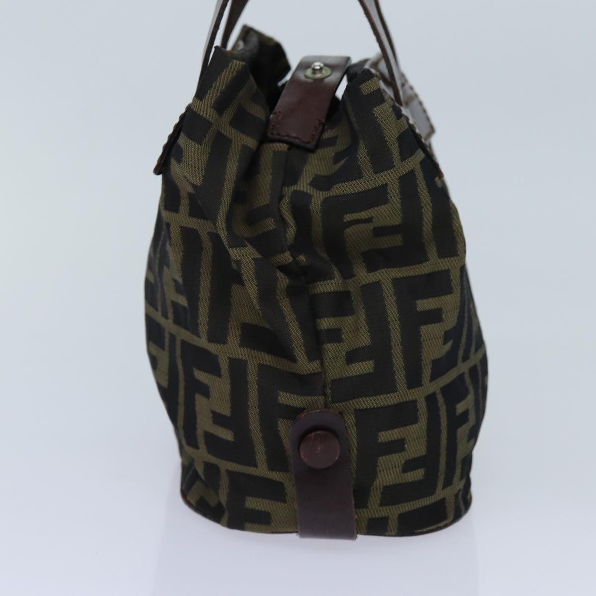 Luxury Fendi Zucca Canvas Hand Bag Brownbs13605