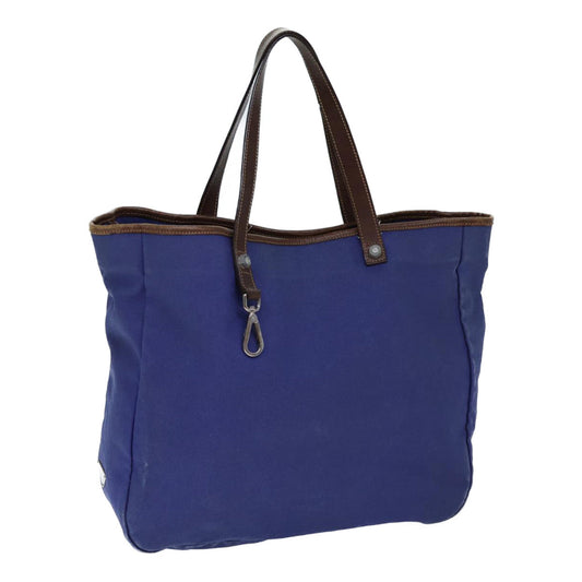 Luxury PradaTote Bag Canvas Blue bs13700