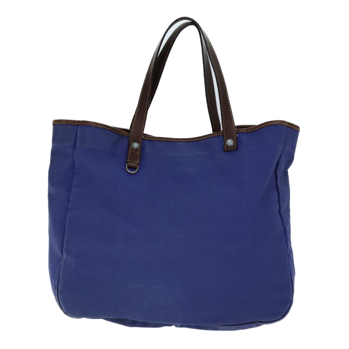 Luxury PradaTote Bag Canvas Blue bs13700