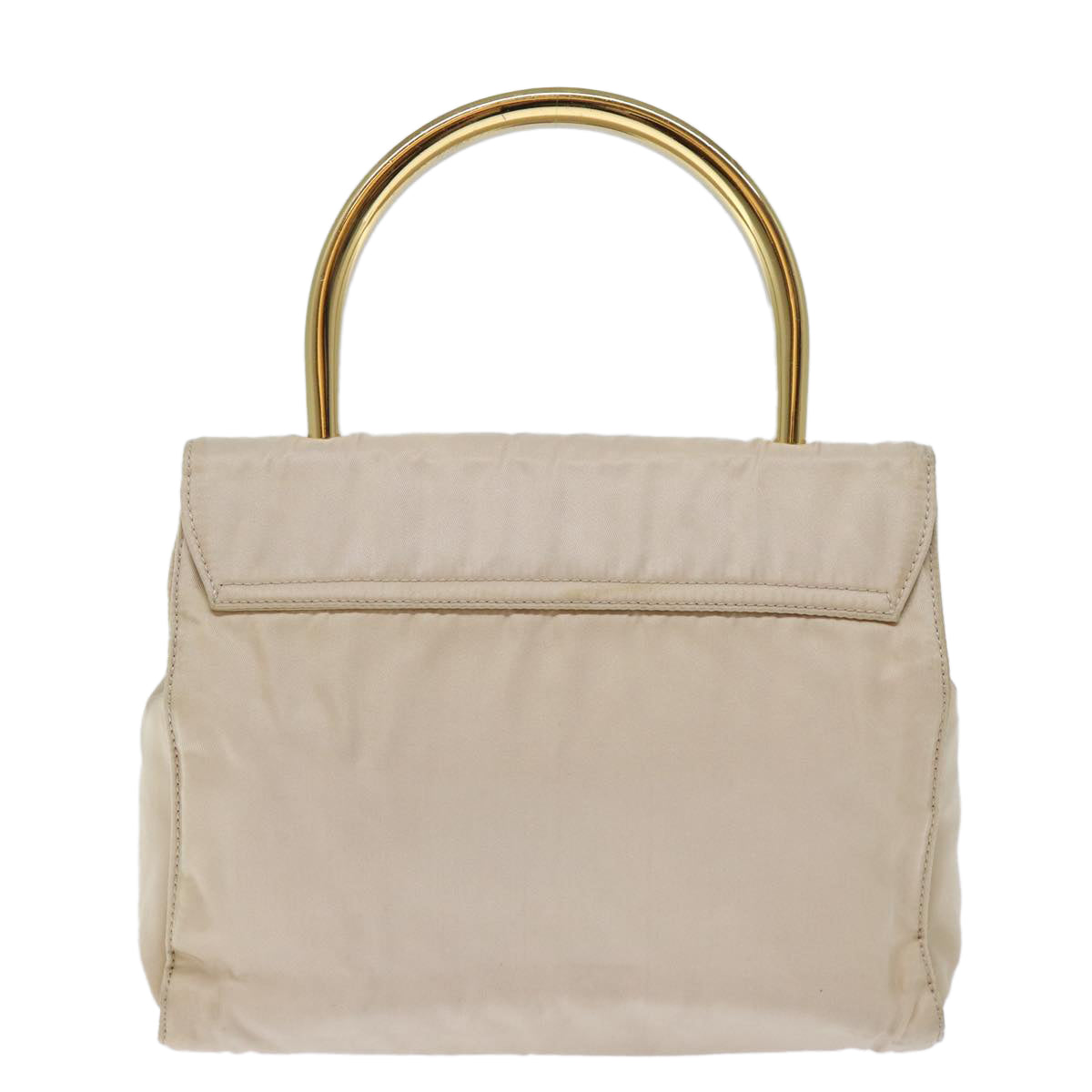 Luxury PradaHand Bag Nylon Beige bs13724