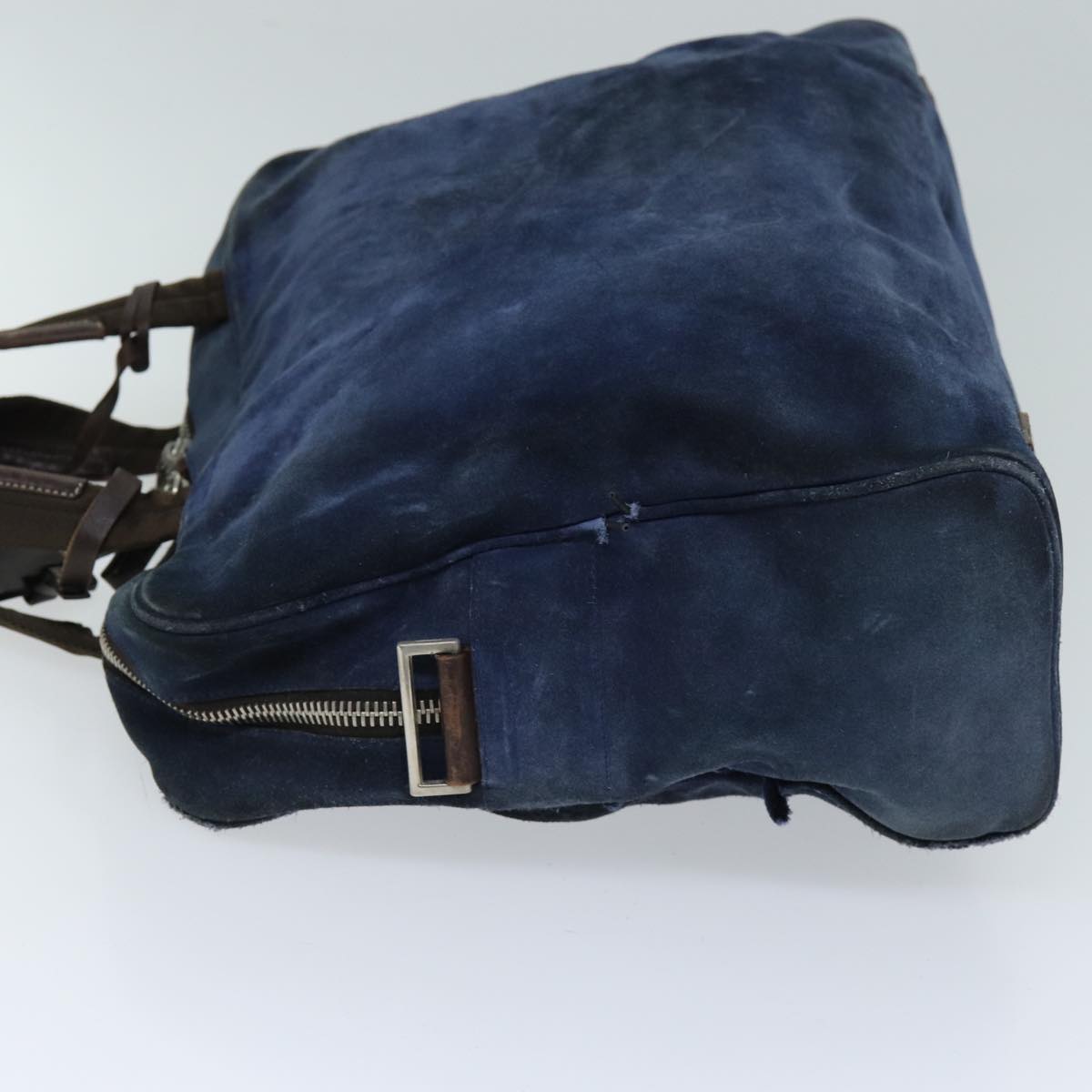 Luxury PradaHand Bag Suede Navy bs13802