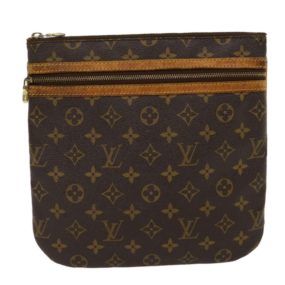LOUIS VUITTON Monnogram Pochette Bosphore Shoulder Bag M40044 LV bs1389