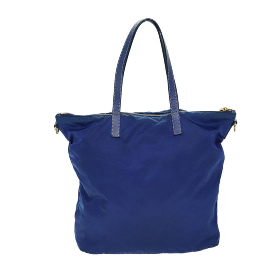 Luxury PradaTote Bag Nylon 2way Blue bs14047