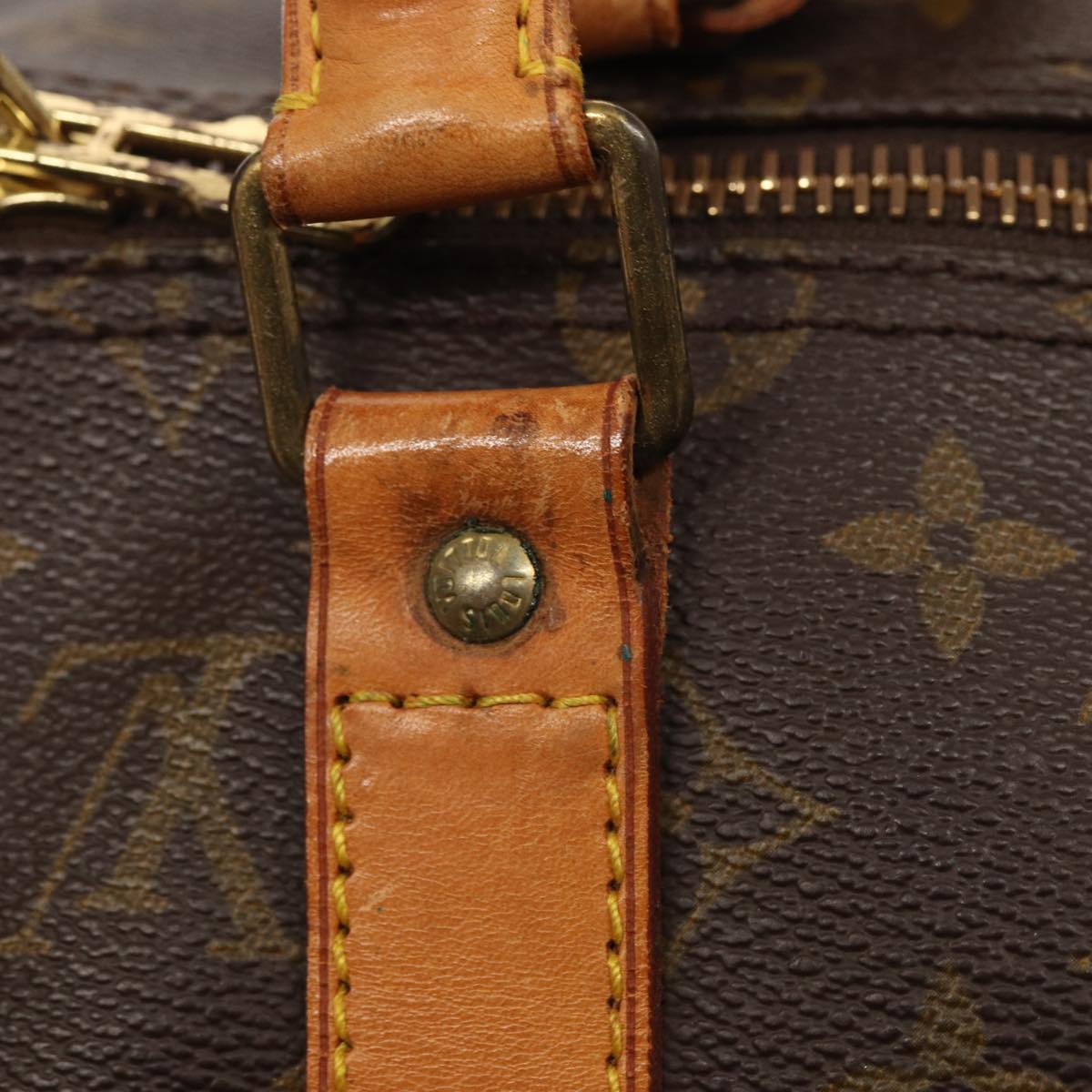 LOUIS VUITTON Monogram Keepall 50 Boston Bag M41426 LV bs14124