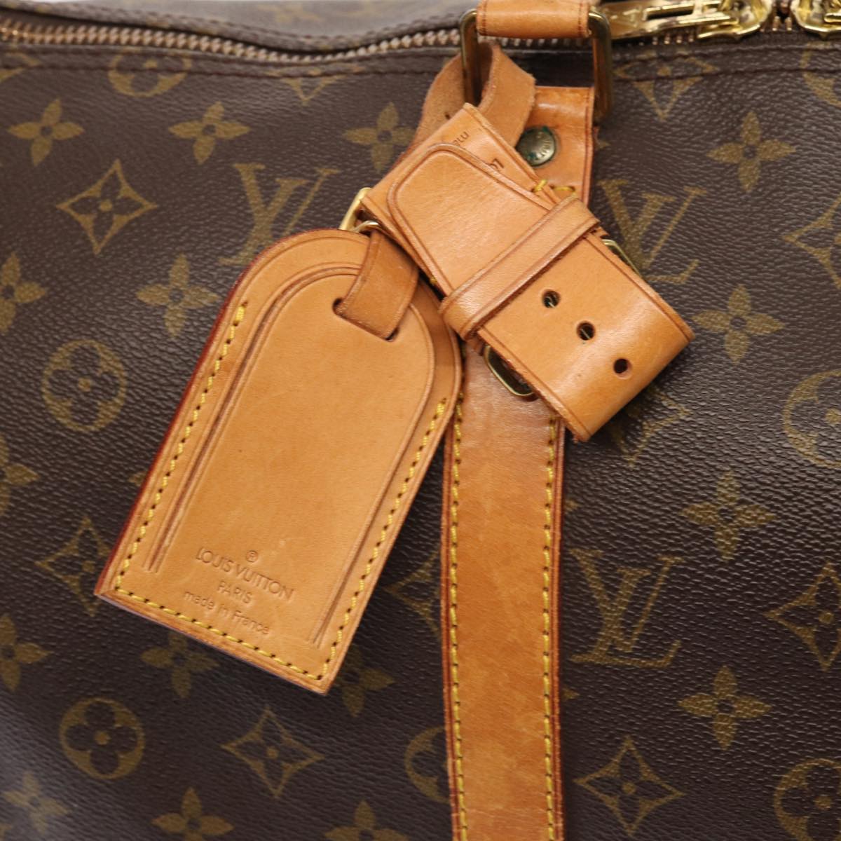 LOUIS VUITTON Monogram Keepall 50 Boston Bag M41426 LV bs14124