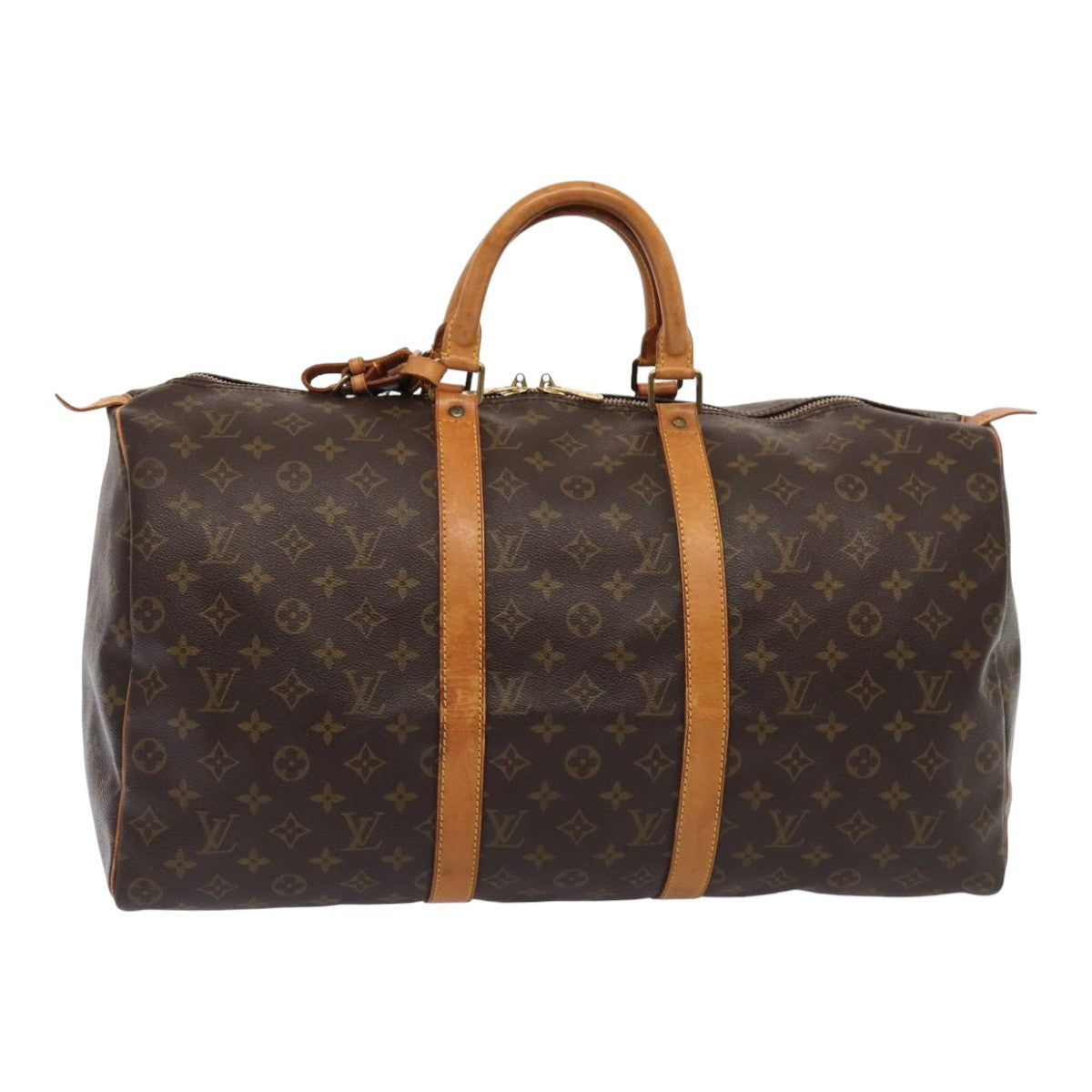 LOUIS VUITTON Monogram Keepall 50 Boston Bag M41426 LV bs14124