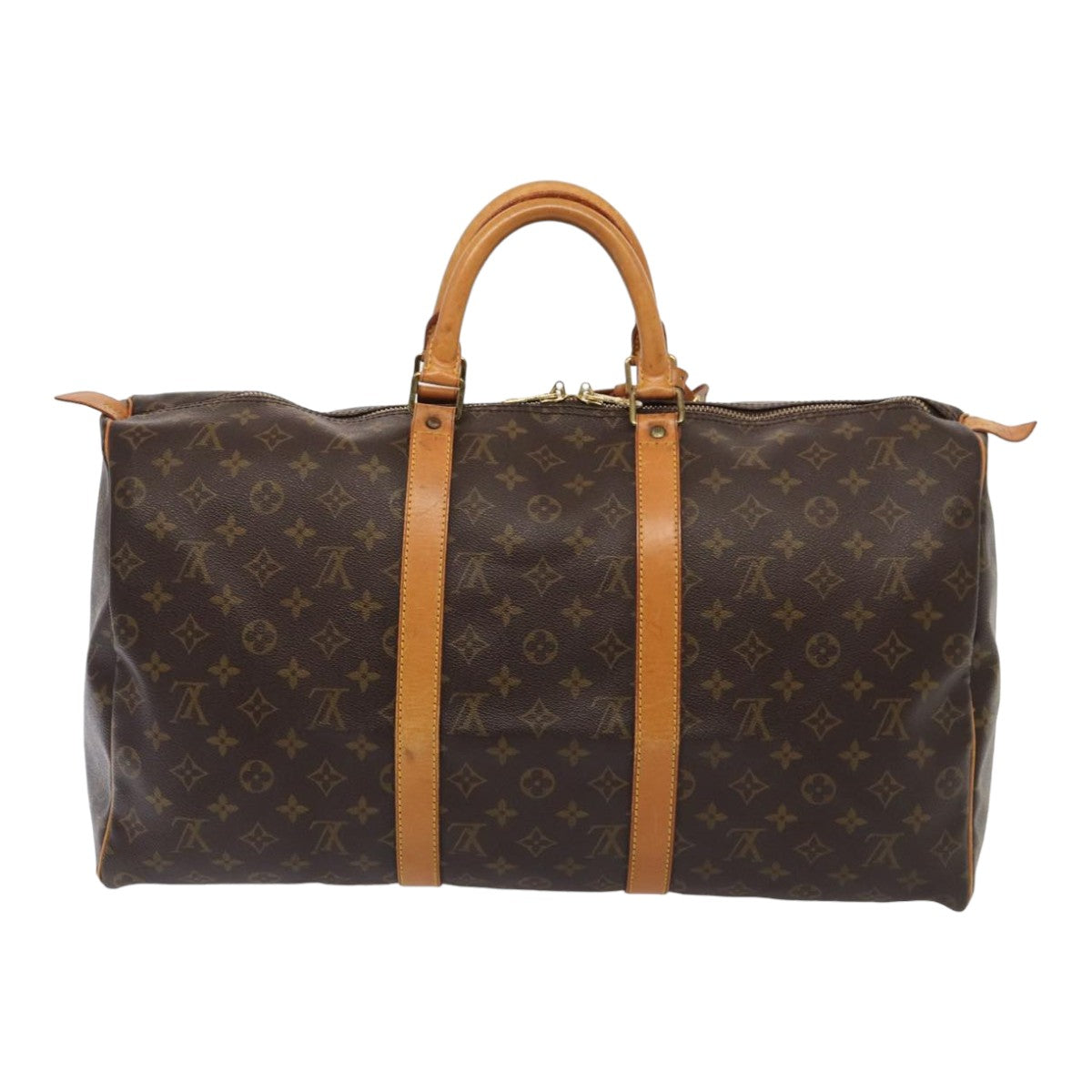 LOUIS VUITTON Monogram Keepall 50 Boston Bag M41426 LV bs14124
