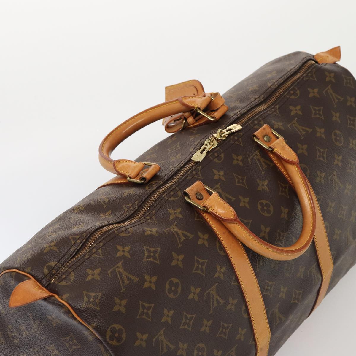 LOUIS VUITTON Monogram Keepall 50 Boston Bag M41426 LV bs14124