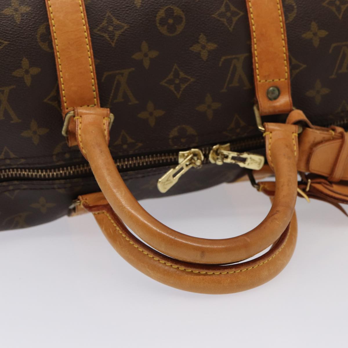 LOUIS VUITTON Monogram Keepall 50 Boston Bag M41426 LV bs14124