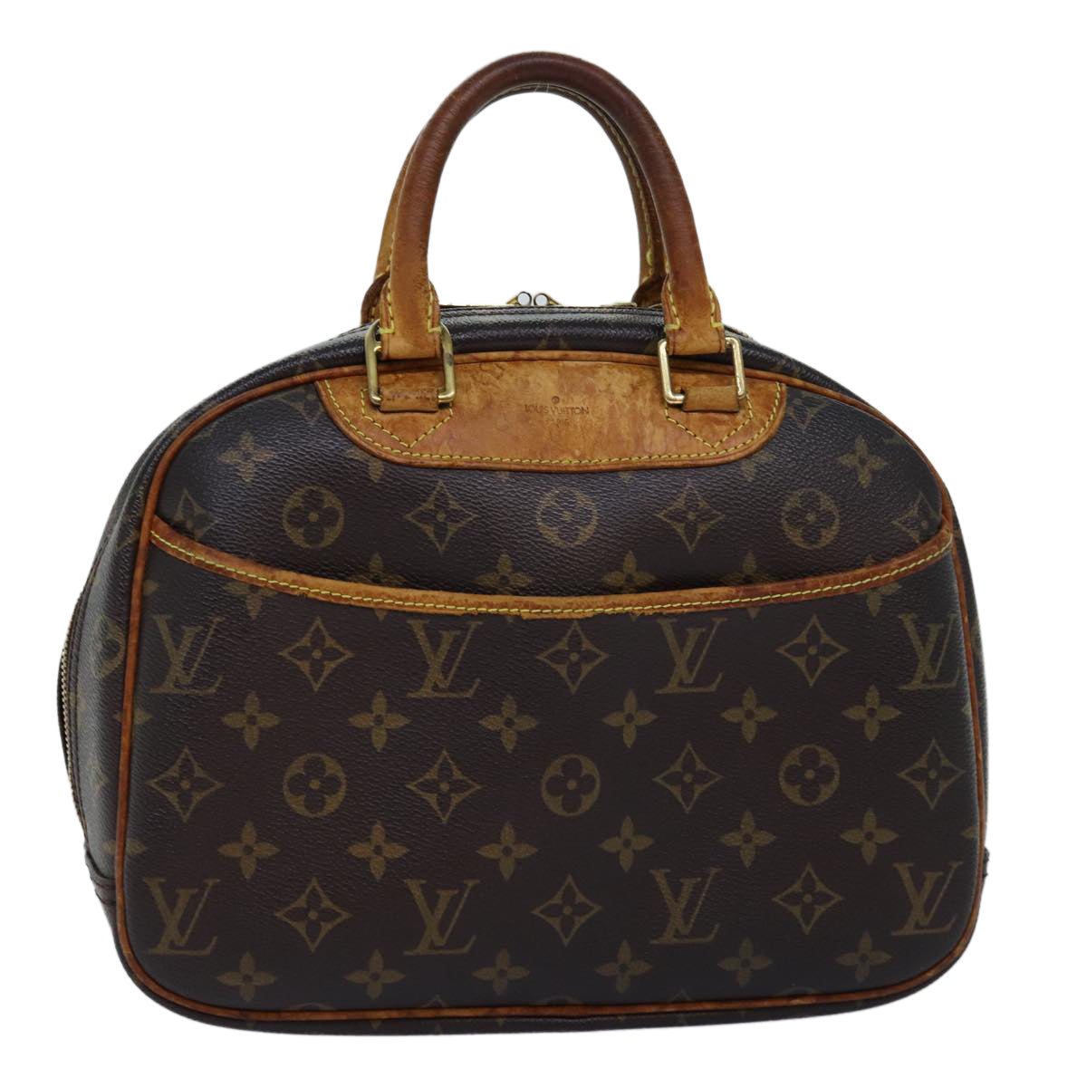 LOUIS VUITTON Monogram Trouville Hand Bag M42228 LV bs14125