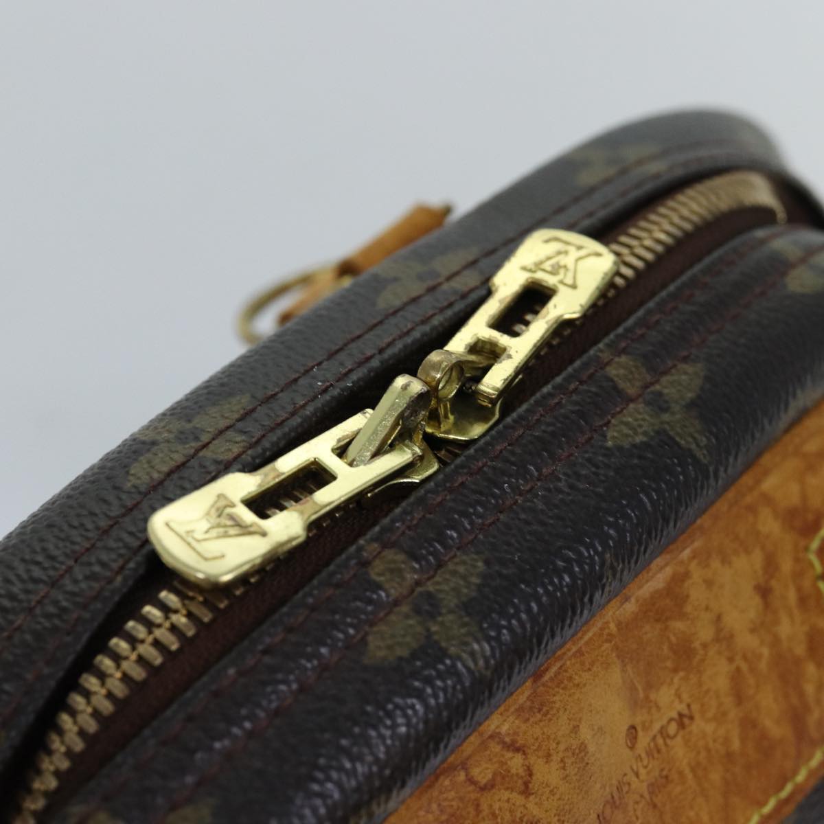 LOUIS VUITTON Monogram Trouville Hand Bag M42228 LV bs14125
