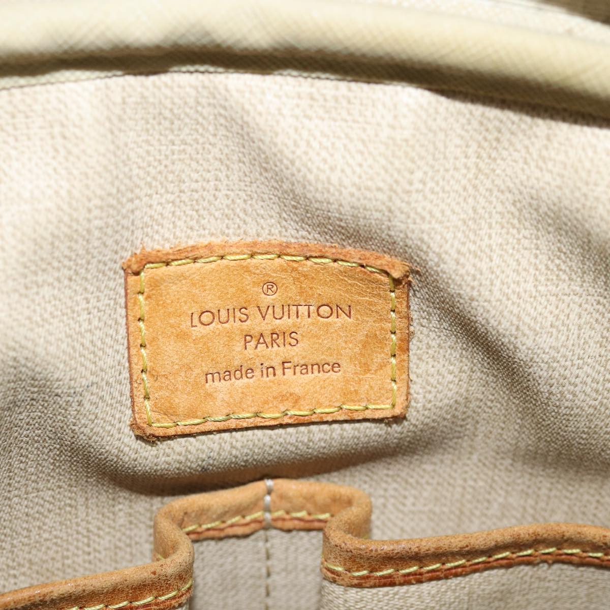 LOUIS VUITTON Monogram Trouville Hand Bag M42228 LV bs14125