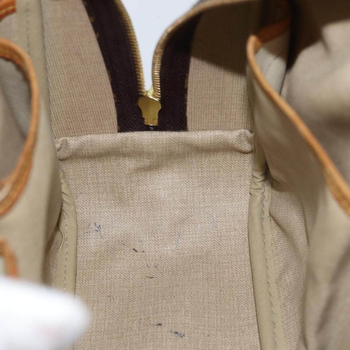 LOUIS VUITTON Monogram Trouville Hand Bag M42228 LV bs14125