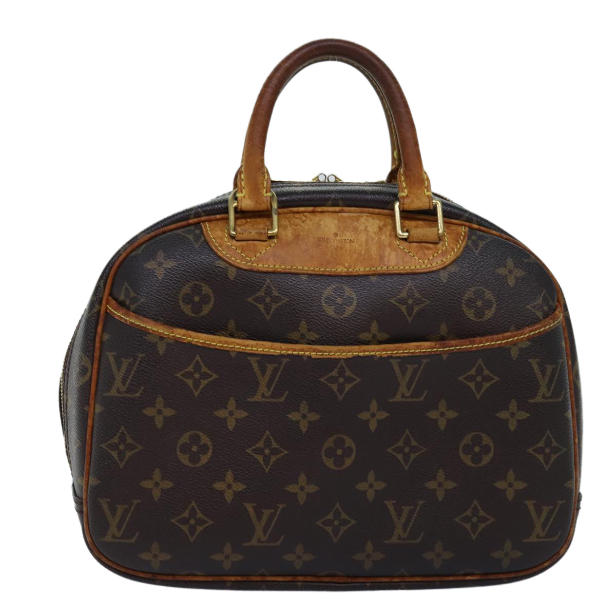 LOUIS VUITTON Monogram Trouville Hand Bag M42228 LV bs14125