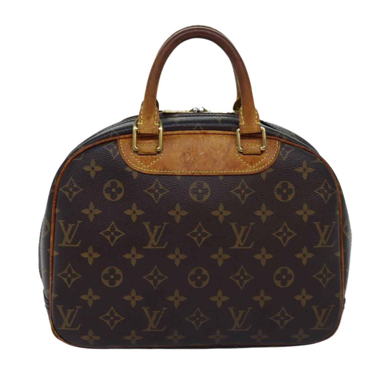 LOUIS VUITTON Monogram Trouville Hand Bag M42228 LV bs14125
