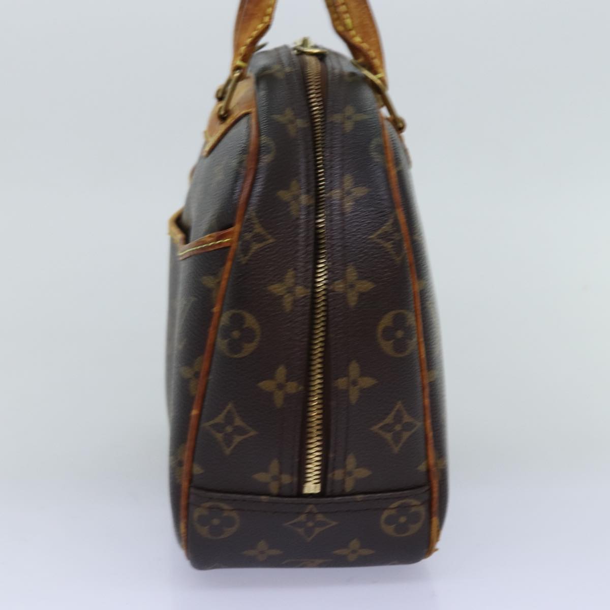 LOUIS VUITTON Monogram Trouville Hand Bag M42228 LV bs14125