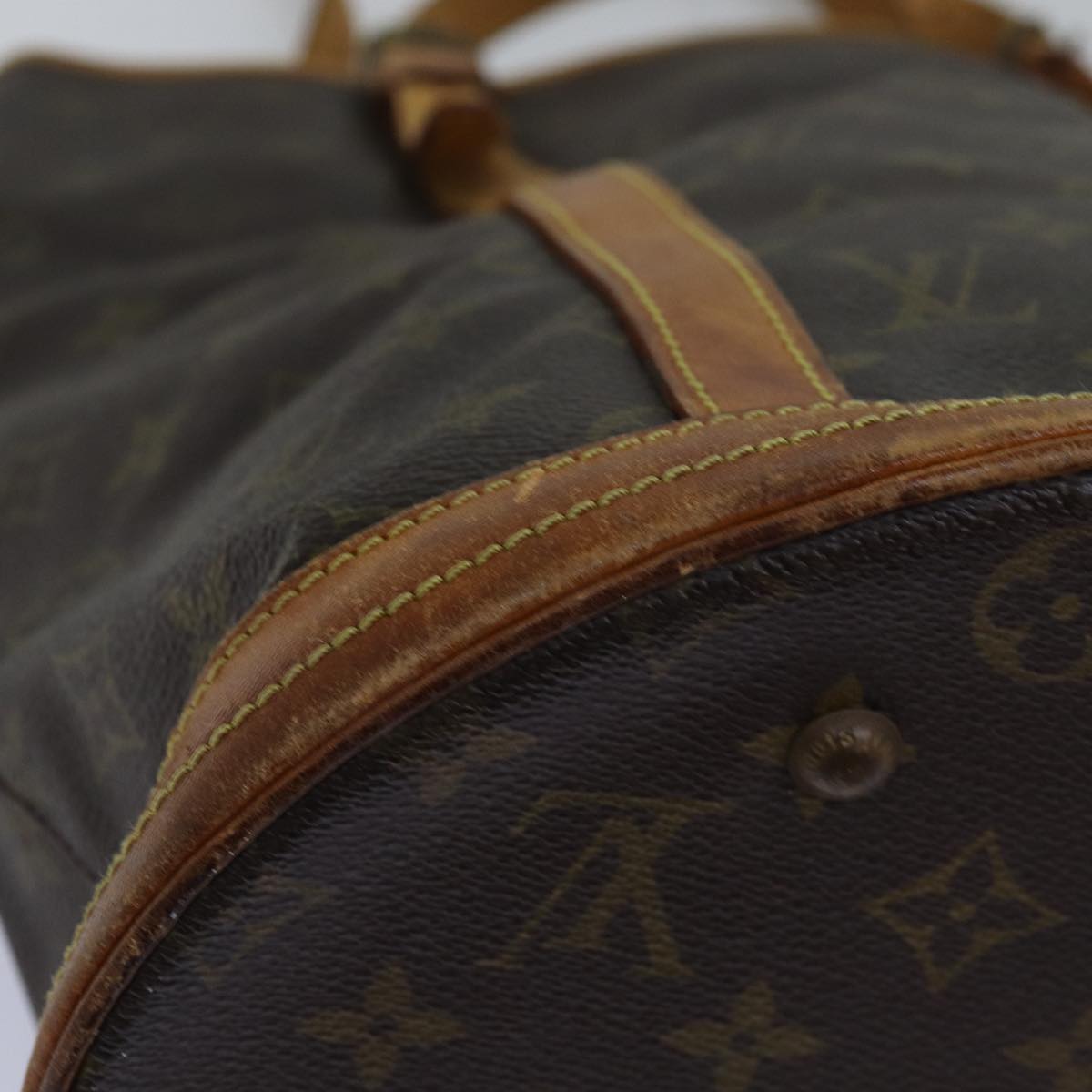 LOUIS VUITTON Monogram Bucket GM Shoulder Bag Vintage M42236 LV bs14144