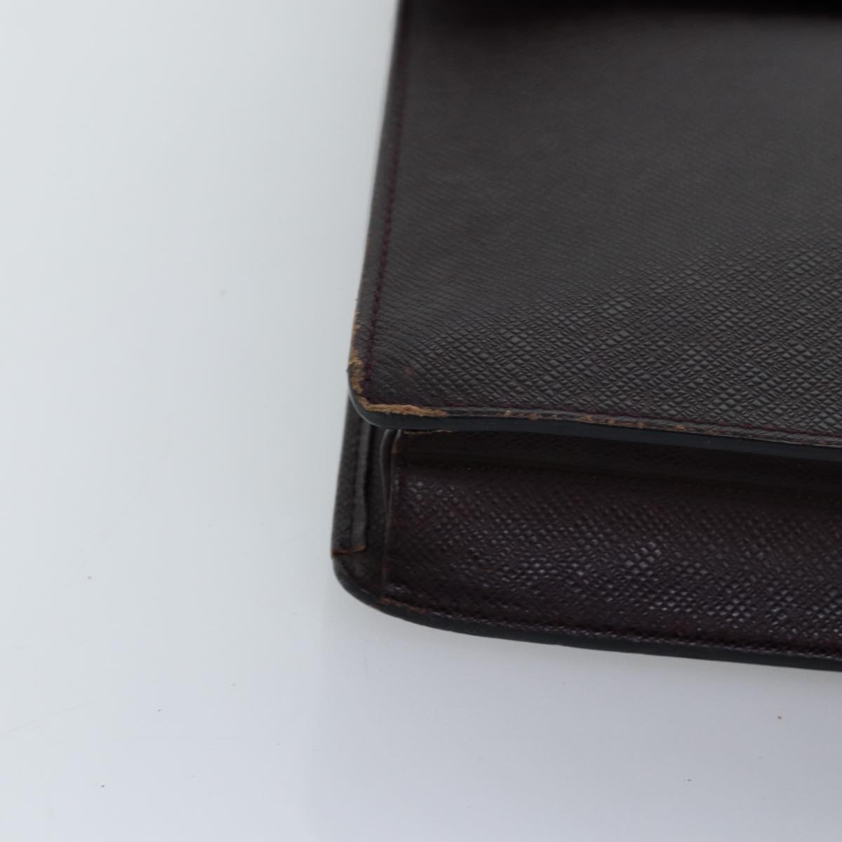 LOUIS VUITTON Taiga Serviette Kourad Business Bag Acajou M30076 LV bs14147