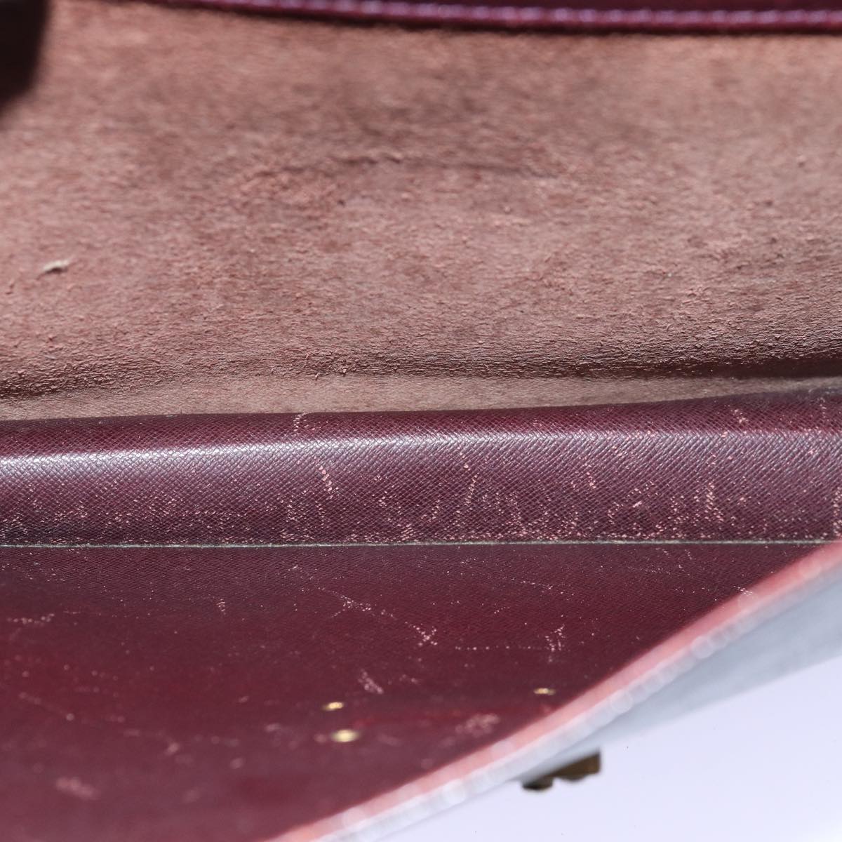 LOUIS VUITTON Taiga Serviette Kourad Business Bag Acajou M30076 LV bs14147