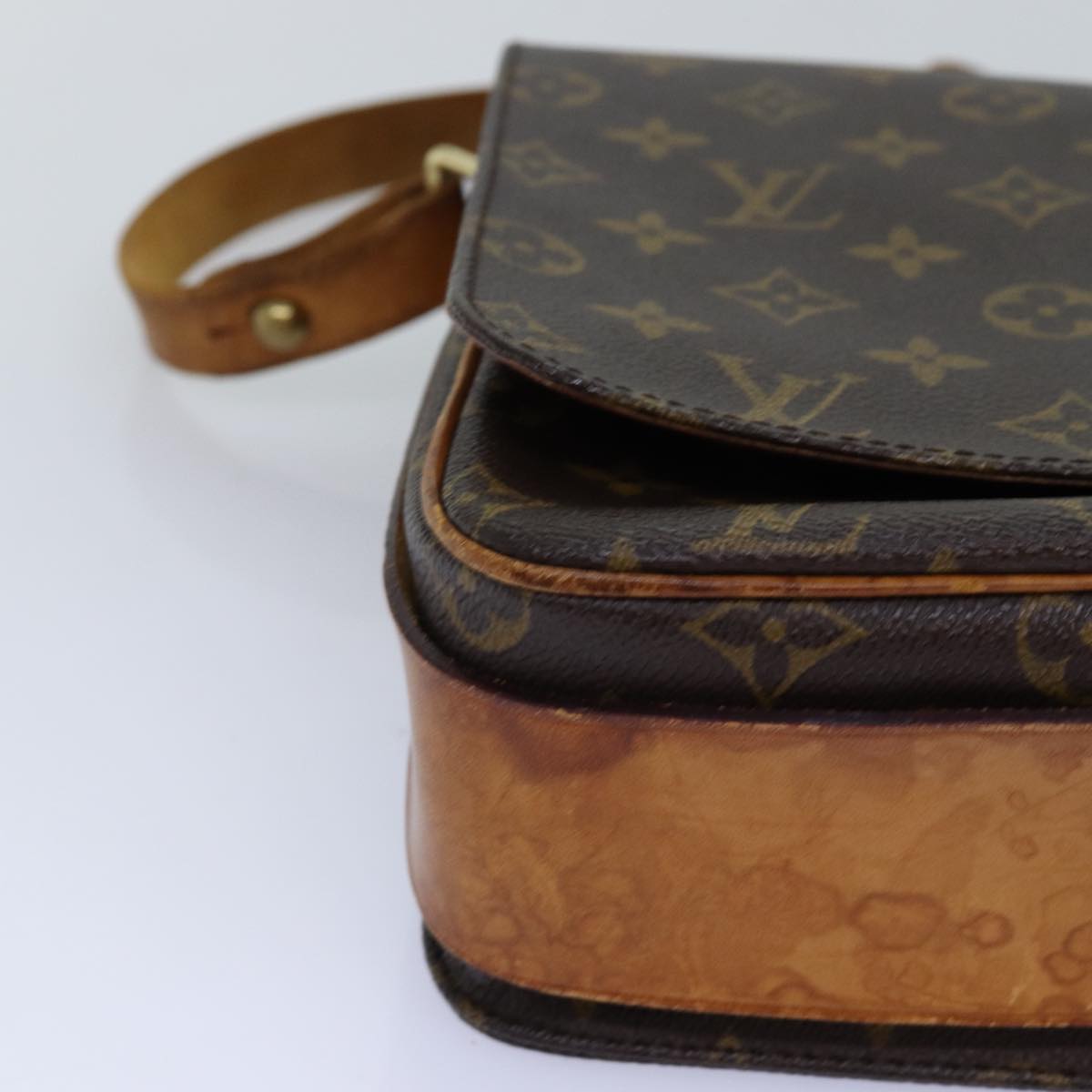 LOUIS VUITTON Monogram Cartouchiere GM Shoulder Bag M51252 LV bs14152