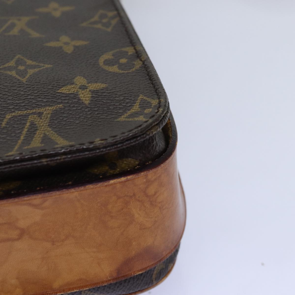 LOUIS VUITTON Monogram Cartouchiere GM Shoulder Bag M51252 LV bs14152