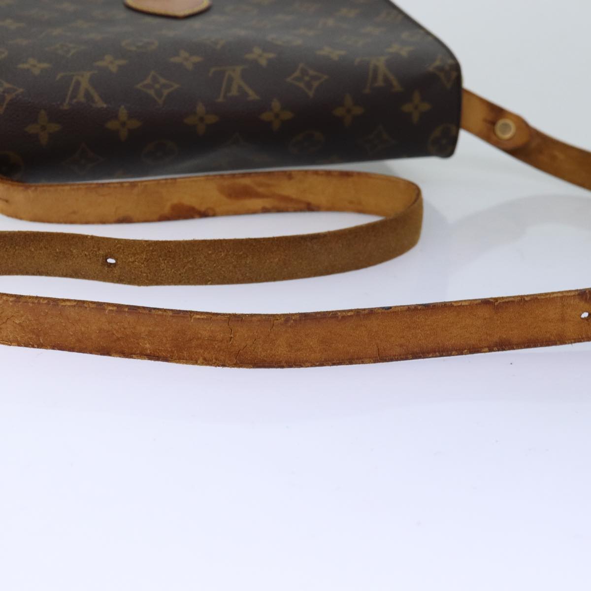 LOUIS VUITTON Monogram Cartouchiere GM Shoulder Bag M51252 LV bs14152