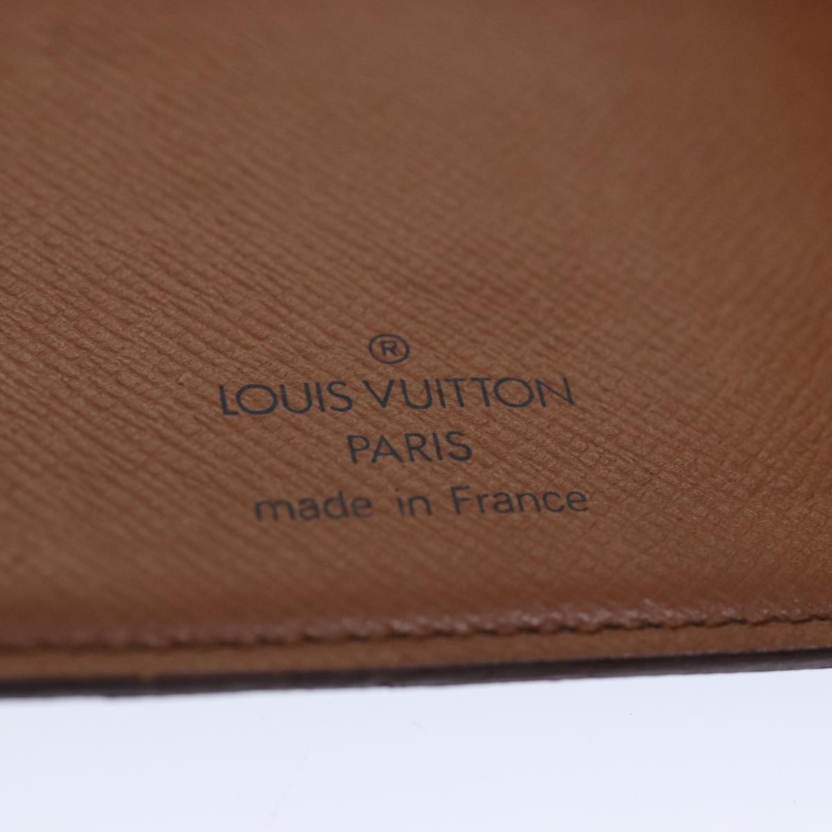 LOUIS VUITTON Monogram Agenda MM Day Planner Cover R20105 LV bs14153