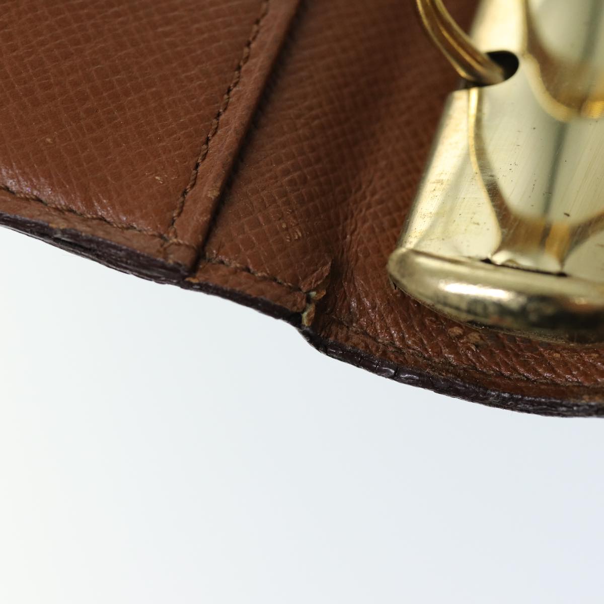 LOUIS VUITTON Monogram Agenda MM Day Planner Cover R20105 LV bs14153
