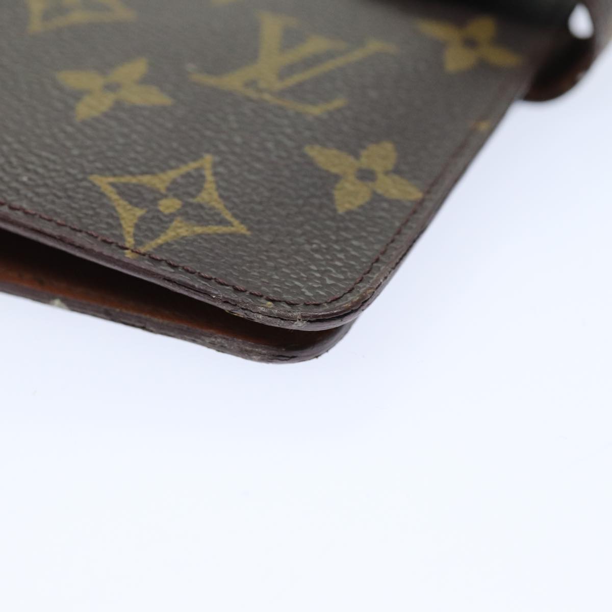 LOUIS VUITTON Monogram Agenda MM Day Planner Cover R20105 LV bs14153