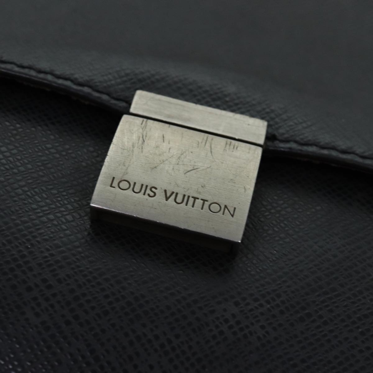 LOUIS VUITTON Taiga Porte Documents Angara Briefcase Ardoise M30772 bs14218