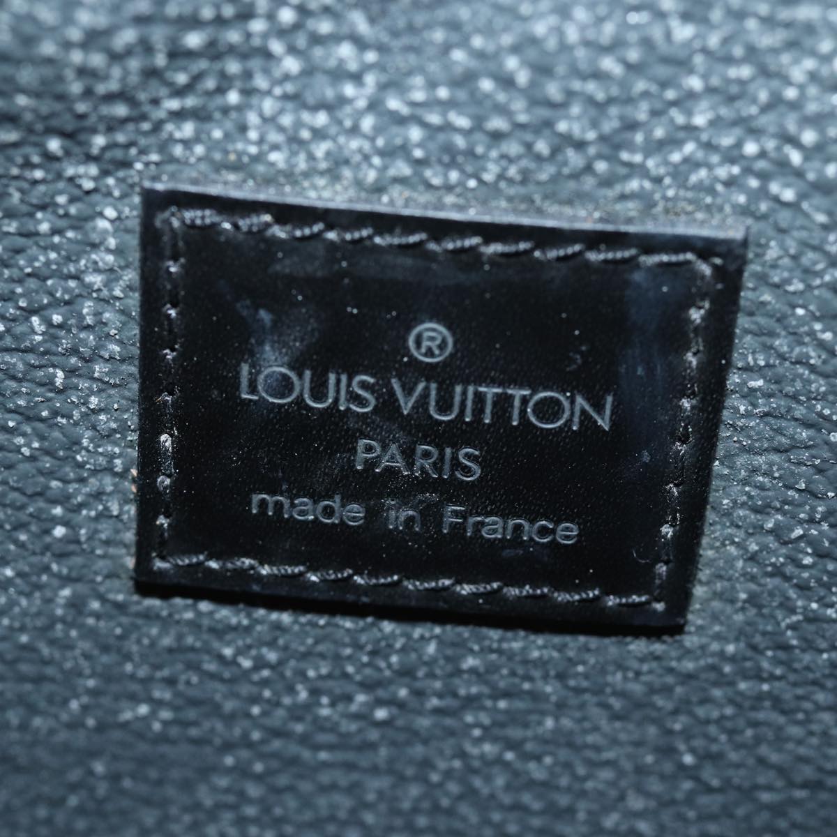 LOUIS VUITTON Epi Dauphine GM Cosmetic Pouch Black M48432 LV bs14224