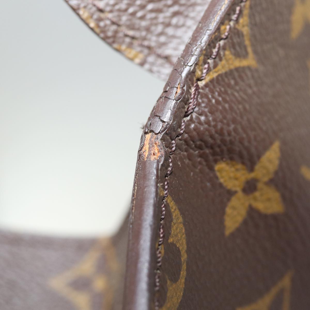 LOUIS VUITTON Monogram Serviette Fermoir Business Bag M53305 LV bs14227