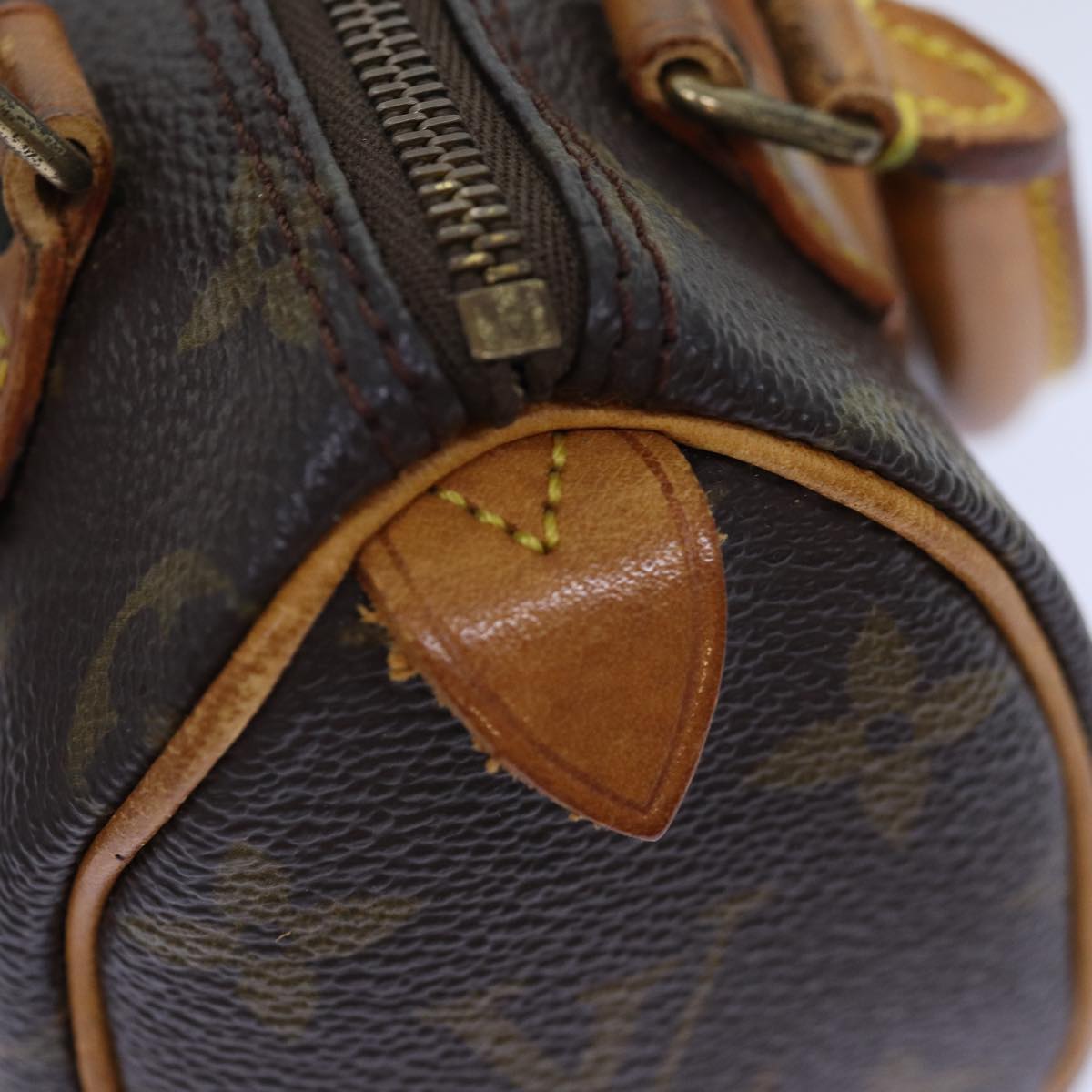 LOUIS VUITTON Monogram Mini Speedy Hand Bag M41534 LV bs14228