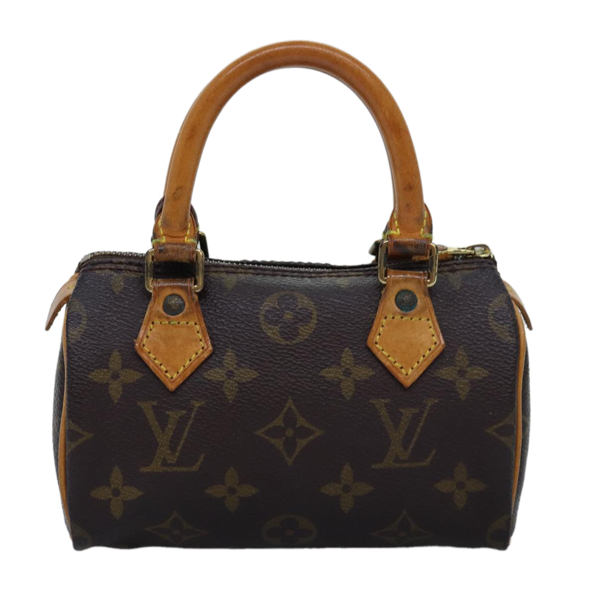 LOUIS VUITTON Monogram Mini Speedy Hand Bag M41534 LV bs14228