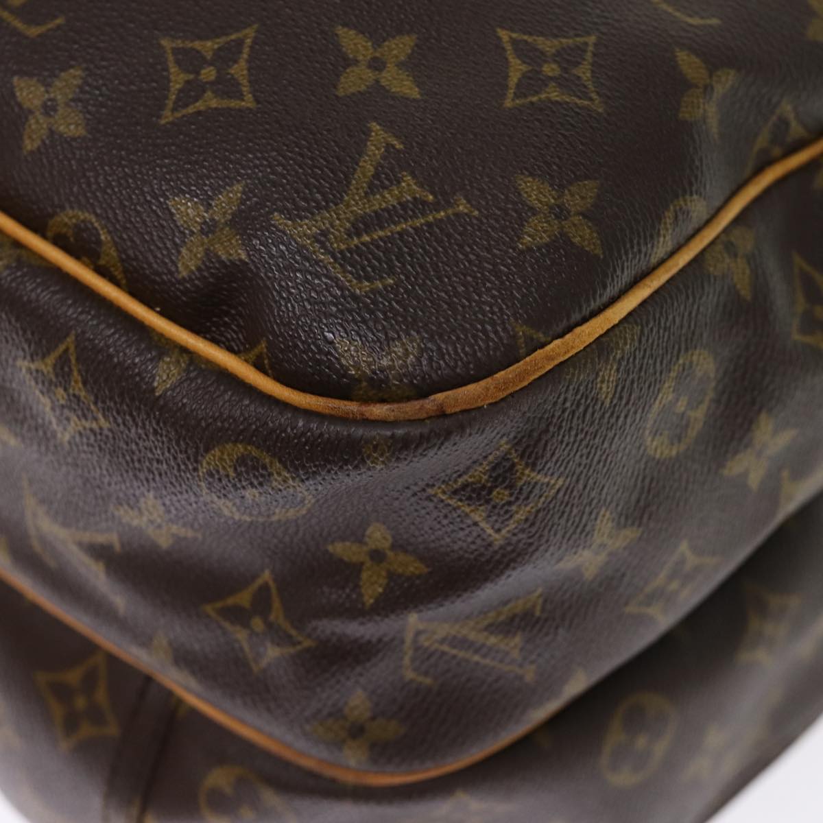 LOUIS VUITTON Monogram Alize 24H Boston Bag M41399 LV bs14229