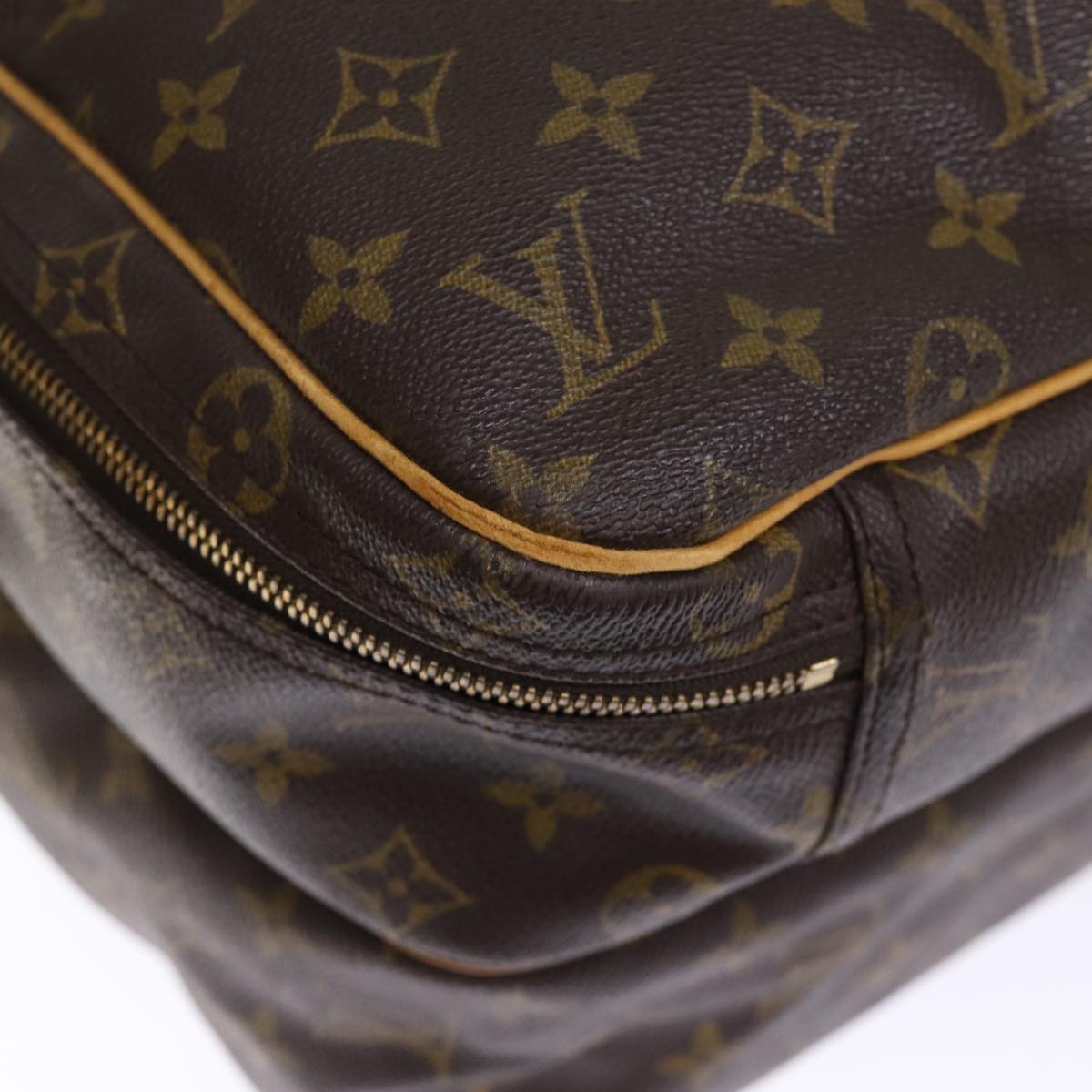 LOUIS VUITTON Monogram Alize 24H Boston Bag M41399 LV bs14229
