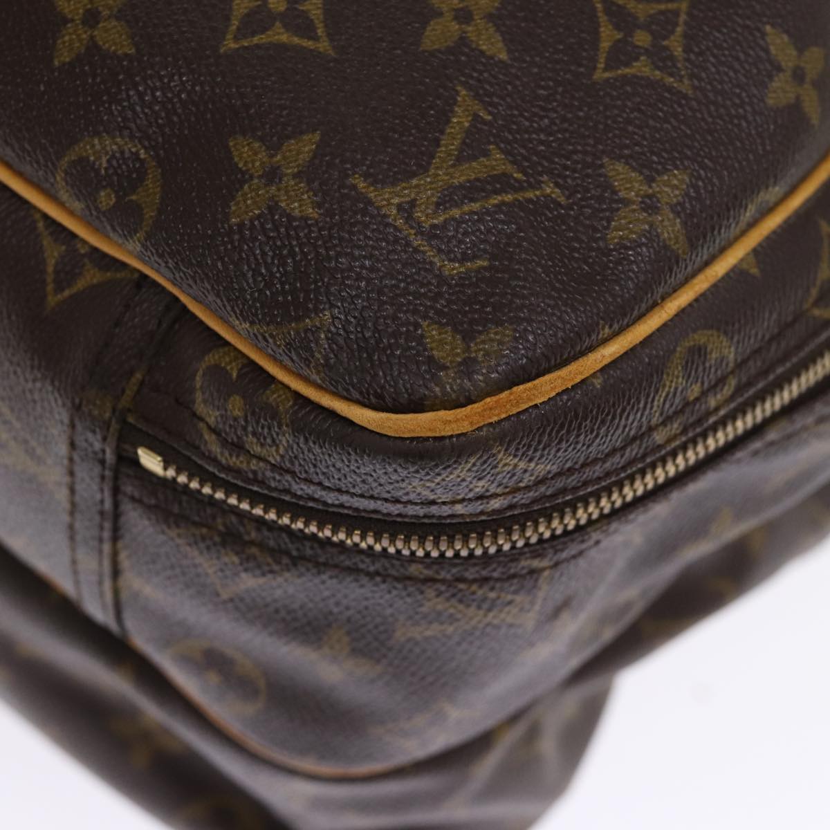 LOUIS VUITTON Monogram Alize 24H Boston Bag M41399 LV bs14229