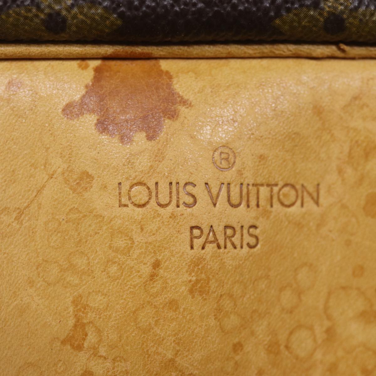 LOUIS VUITTON Monogram Alize 24H Boston Bag M41399 LV bs14229